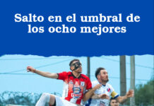 Salto en el umbral de los ocho mejores