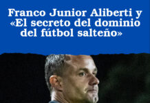 Franco Junior Aliberti y «El secreto del dominio del fútbol salteño»