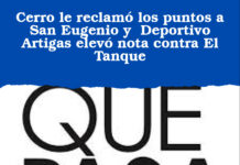 Cerro le reclamó los puntos a San Eugenio y Deportivo Artigas elevó nota contra El Tanque