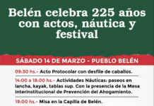 Belén celebra 225 años con actos, náutica y festival
