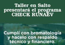 Taller en Salto presentará el programa CHECK RUNAEV