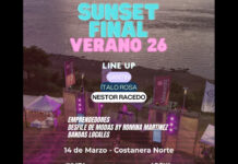 Sunset final de verano en Costanera Norte