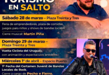 Semana de Turismo en Salto: cronograma completo de eventos