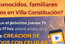 Taller gratuito de creación de contenidos llega a Villa Constitución