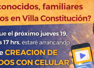 Taller gratuito de creación de contenidos llega a Villa Constitución
