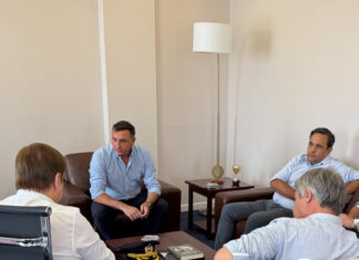 Albisu impulsa Guardia Municipal en Salto con respaldo policial