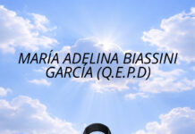MARÍA ADELINA BIASSINI GARCÍA (Q.E.P.D)