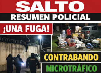 SALTO: CONTRABANDO, MICROTRÁFICO Y MÚLTIPLES INTERVENCIONES POLICIALES