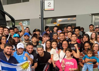 Luciano “El Toro” Pereira revolucionó su llegada a Salto