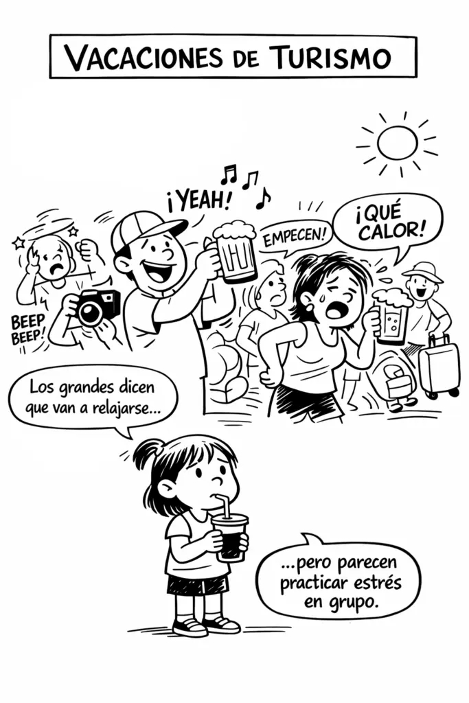 Vacaciones de Turismo - ¿Presión social de disfrutar o relax?