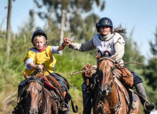 Salto dominó la Marchita