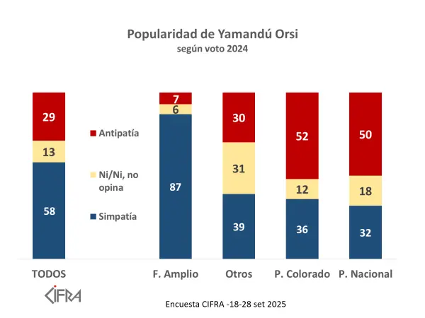 CIFRA: Encuesta sobre aprobación de la gestión de Orsi