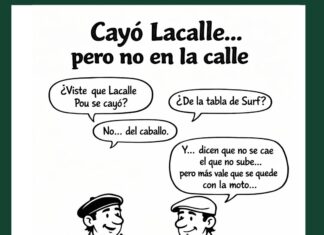 Cayó Lacalle… pero no en la calle