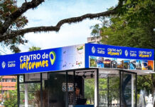 Albisu visitó el nuevo Centro de Información Turística