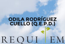 ODILA RODRÍGUEZ CUELLO (Q.E.P.D.)