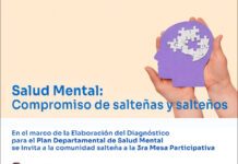 Salto avanza con tercera mesa por salud mental
