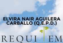 ELVIRA NAIR AGUILERA CARBALLO (Q.E.P.D.)