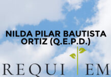 NILDA PILAR BAUTISTA ORTIZ (Q.E.P.D.)