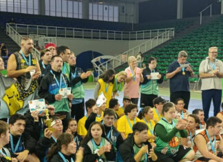 Encuentro inclusivo de básquetbol en Paysandú