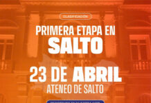 Scelza llega a Salto con concurso para fanáticos del fútbol