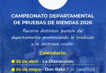 Campeonato Departamental de Pruebas de Riendas 2026 ya tiene calendario