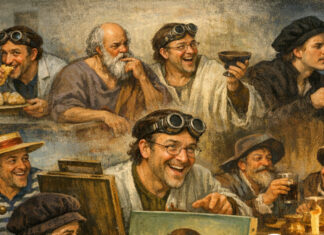 El intruso que corrigió a Da Vinci, distrajo a Hamlet y comió antes que Jesús