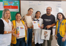 Club de Leones Salto Ayuí impulsa programas sociales, educativos y de salud en los 75 años del leonismo en Uruguay