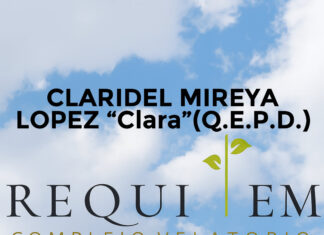 CLARIDEL MIREYA LOPEZ “Clara”(Q.E.P.D.)