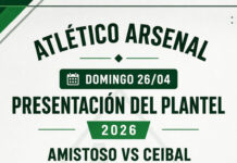 Arsenal inaugura vestuarios y recibe a Ceibal