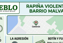 ASALTO VIOLENTO EN COMERCIO: GOLPEÓ A UNA VÍCTIMA Y HUYÓ EN MOTO
