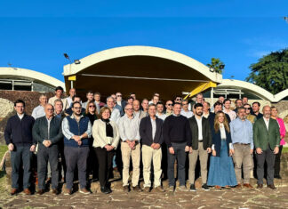 Albisu reunió gabinete en Arapey por nuevo presupuesto