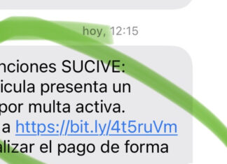 OJO! Otra estafa vía SMS simulando el SUCIVE OJO! Otra estafa vía SMS simulando el SUCIVE