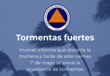 CECOED advierte por tormentas fuertes en el norte del país