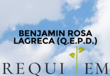 BENJAMIN ROSA LAGRECA (Q.E.P.D.)