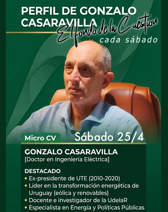 El Fondo de la Cuestión - Dr. Ing. Gonzalo Casaravilla, Pte. Delegación Uruguay CTM