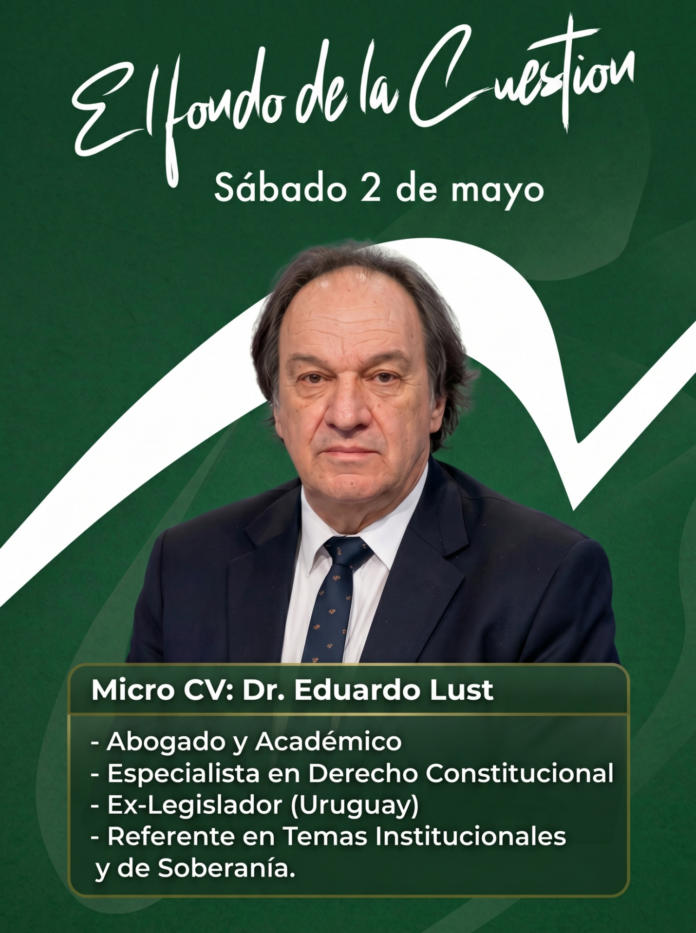 Dr. Eduardo Lust Hita, abogado constitucionalista