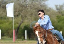 Mario Ferrería Mendoza: proyección internacional en las pruebas de rienda