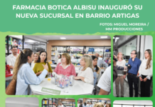 Botica Albisu abrió nueva sucursal en Barrio Artigas