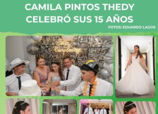 Camila Pintos Thedy celebró sus 15 años