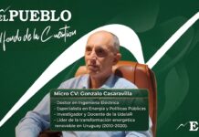 Gonzalo Casaravilla en Salto Grande: «Nuestra prioridad es la renovación técnica y la transparencia» Dr. Ing. Gonzalo Casaravilla / Pte. Delgación Uruguay de la CTM