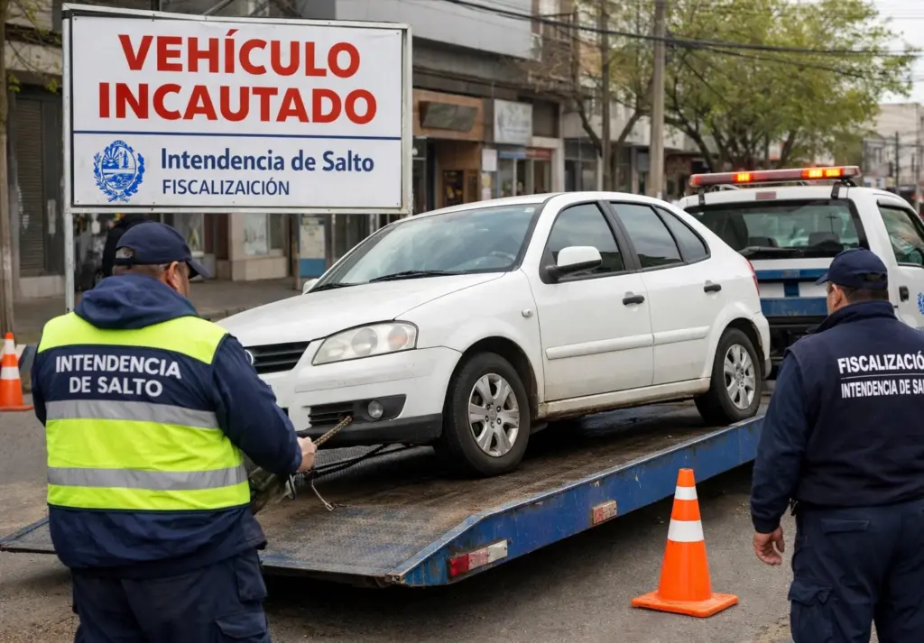 Salto elimina retención de vehículos por multas de tránsito