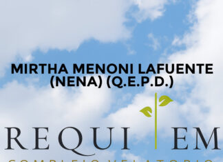 MIRTHA MENONI LAFUENTE (NENA) (Q.E.P.D.)
