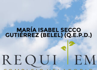 MARÍA ISABEL SECCO GUTIÉRREZ (BELEL) (Q.E.P.D.)