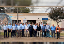 Albisu cerró segunda gira interinstitucional en Belén y San Antonio