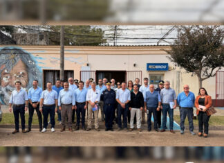 Albisu cerró segunda gira interinstitucional en Belén y San Antonio