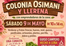 Colonia Osimani se prepara para una nueva feria con productos locales y gastronomía casera