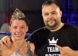 Marilyn Contín, campeona mundial uruguaya de K1