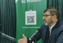 Fernando Pereira defendió en Salto la gira “El Frente te escucha”