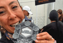 Salteña completó el desafío sudamericano Mega Finisher