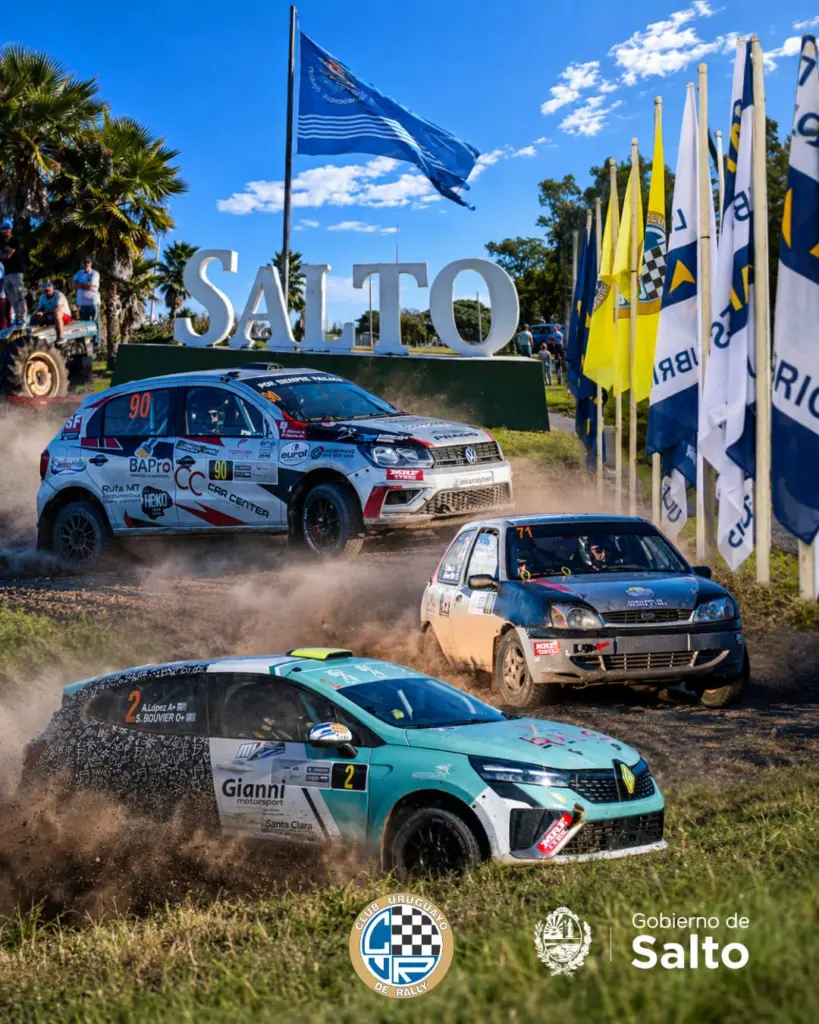 Salto será sede del Campeonato Uruguayo de Rally 2026